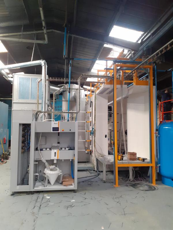 New Gema Automatic Powder Coating System